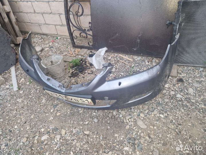 Бампер передний Мазда 6 gg