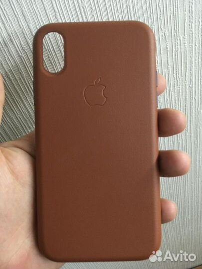 Чехол кожаный для Apple iPhone Leather Case