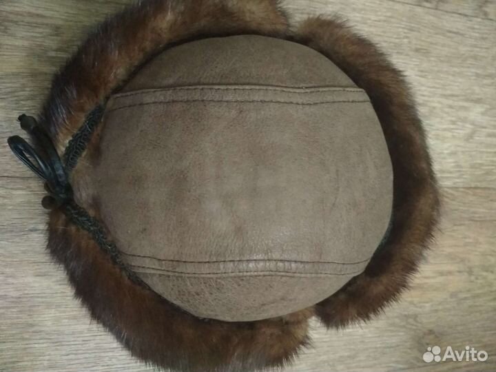 Шапка зимняя меховая женская норковая