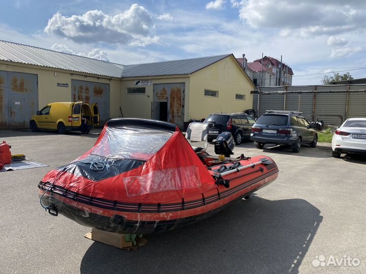 Моторная лодка с мотором Suzuki DT 9.9