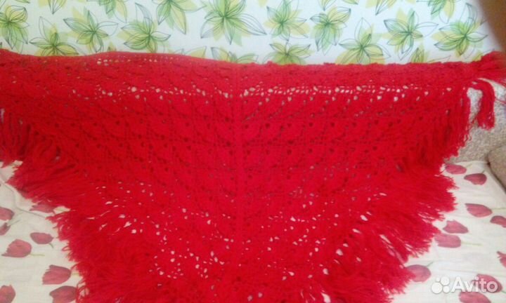 Шаль, палантин ручная работа