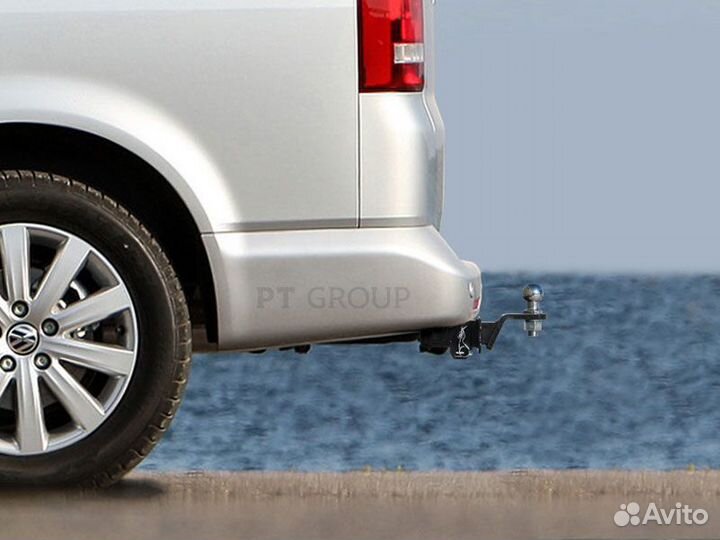 Фаркоп под квадрат Volkswagen Multivan T6 Restylin