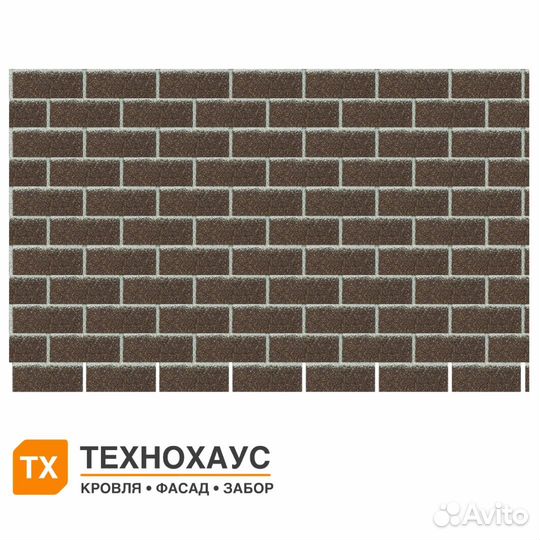 Фасадная плитка Docke Brick упаковка 2кв.м