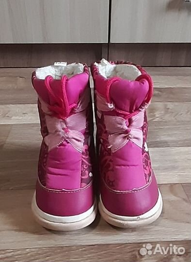 Сапожки для девочки 22