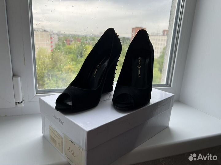 Туфли женские натуральная замша 39