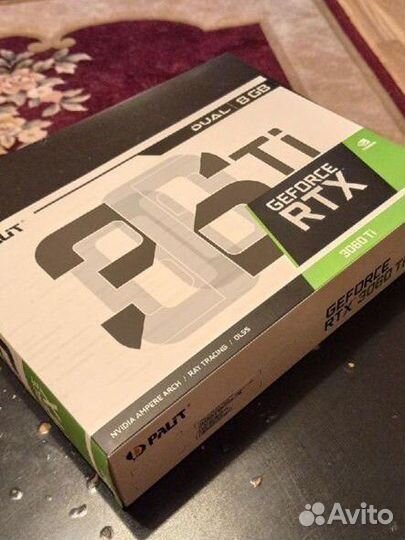 Видеокарта GeForce RTX 3060 ti Dual8gb Palit