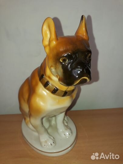 Статуэтка ссср.Бульдог.В реставрацию