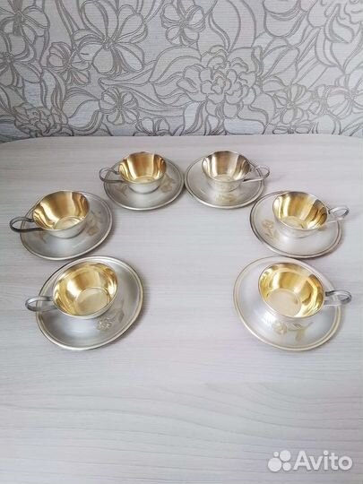 Кофейная пара Мстерский ювелирный завод