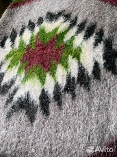 Одеяло шерстяное 100 ручной работы