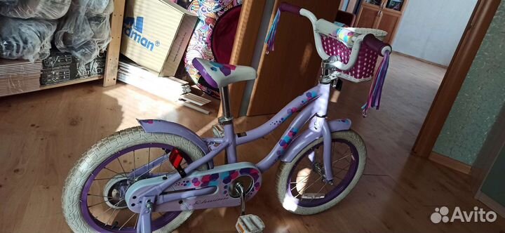 Детский велосипед Schwinn Lil Stardust фиолетовый