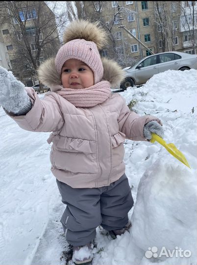 Костюм зимний для девочки 86