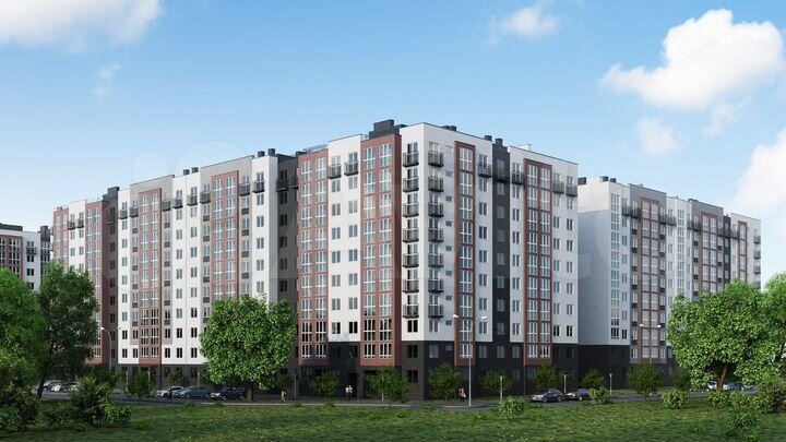 2-к. квартира, 62,5 м², 9/10 эт.