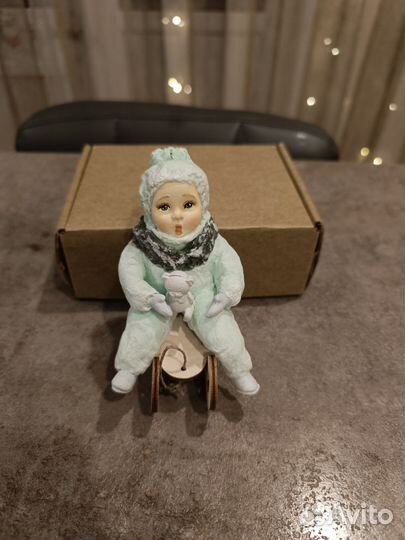 Ёлочные ватные игрушки