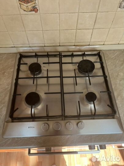 Газовая варочная панель 4 конфорки bosch