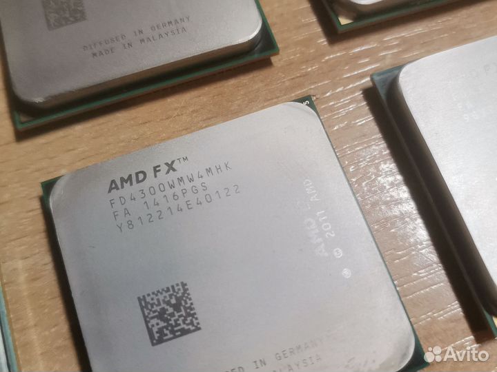 Процессоры fx4300/fx4330 Am3+