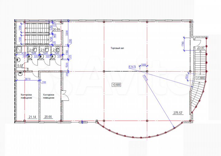 Свободного назначения, 695 м²