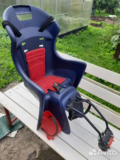 Детское велокресло заднее