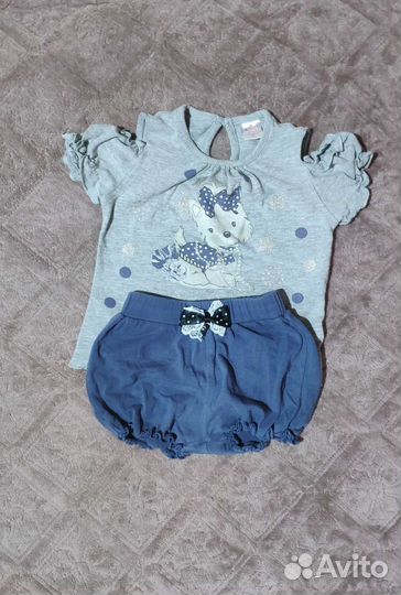 Детские вещи пакетом от 6 месяцев для девочки