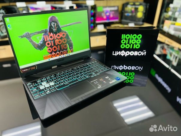 Игровой ноутбук Asus TUF/Core i7/RTX 3050/DDR4/SSD