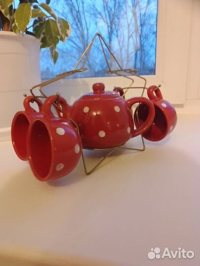 Детский керамический сервиз