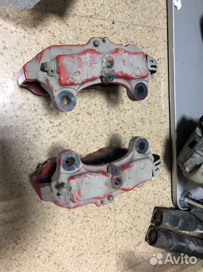 Суппорта задние на порше Porsche