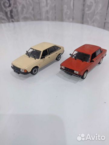 Модели автомобиля от Деагостини, ваз 05 и М 2141