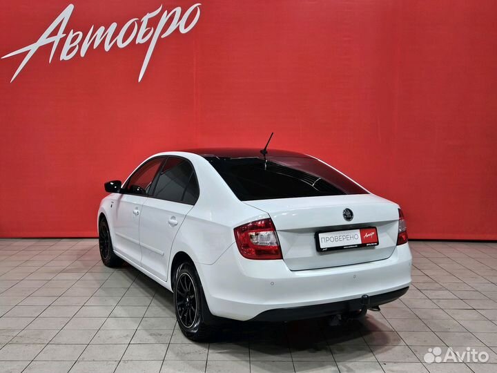 Skoda Rapid 1.6 МТ, 2016, 124 551 км
