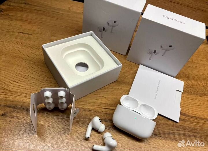 Apple AirPods PRO 2 поколение Люкс+ чехол