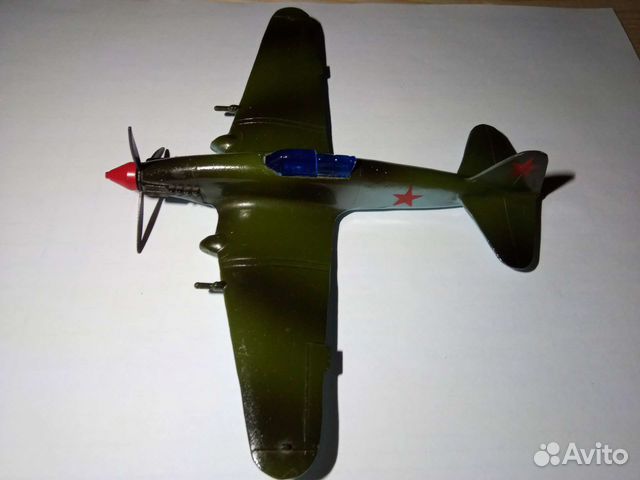 Модель военного самолёта Миг СССР, игрушка