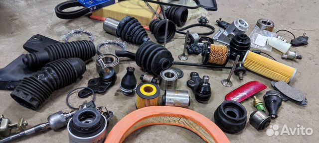 Витринные образцы для магазина автозапчастей