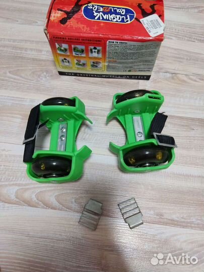 Ролики rollerblade детские, на обувь(флеш)