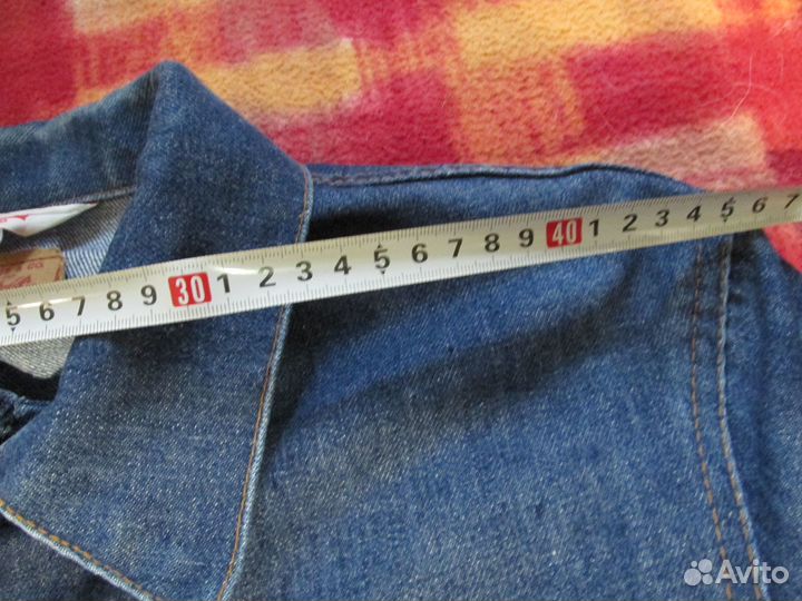 Джинсовая куртка levis винтаж Франция 1979 год раз