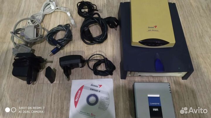 Шлюз адаптер для volp- телефонии Linksys spa102