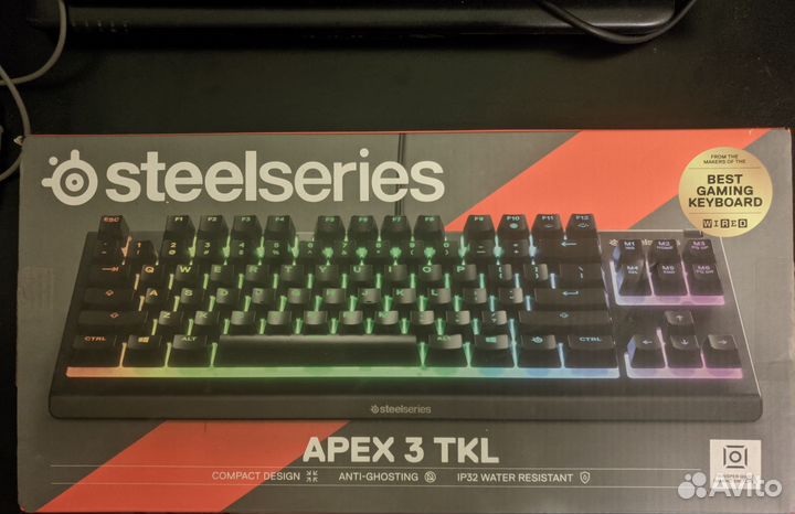Клавиатура Steelseries Apex 3 TKL