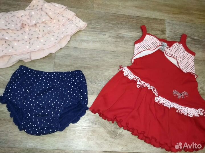 Вещи для девочки пакетом 80 рост