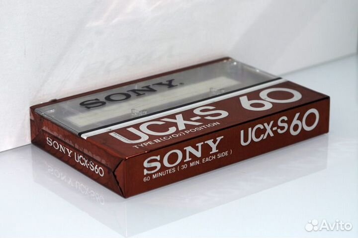 Аудио кассеты sony UCX-S 60 japan market (2514)