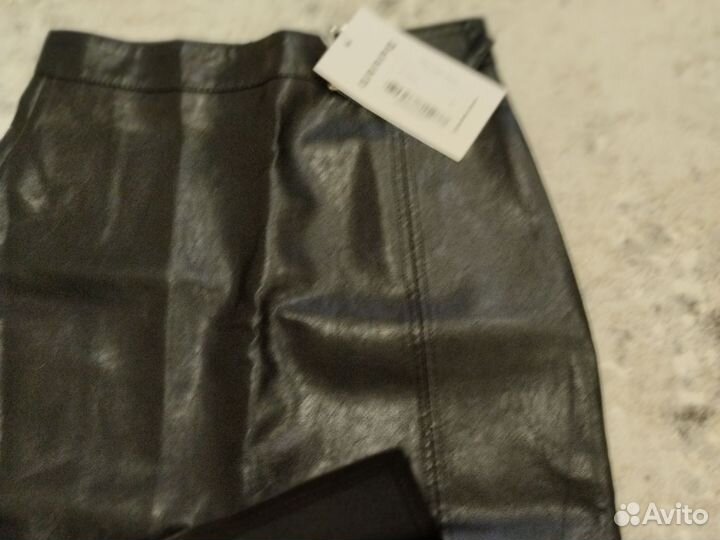 Кожаная юбка
