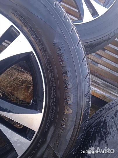 Литье диски r17 5x114 3 бу