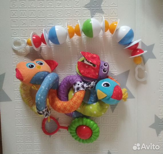 Развивающие игрушки 0+ пакетом