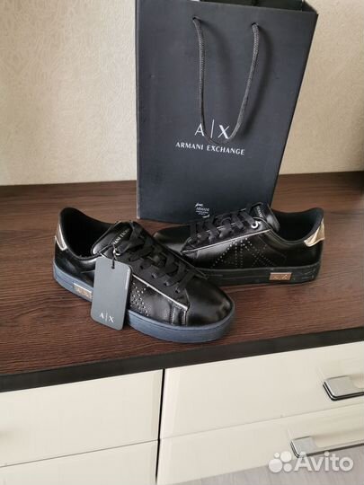 Кеды Armani exchange женские 37 новые оригинал