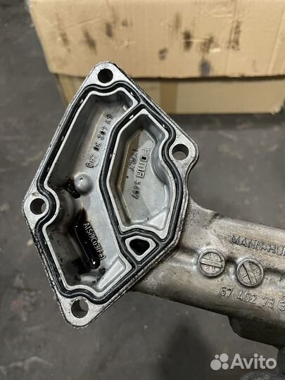 Mercedes benz R-class корпус масляного фильтра