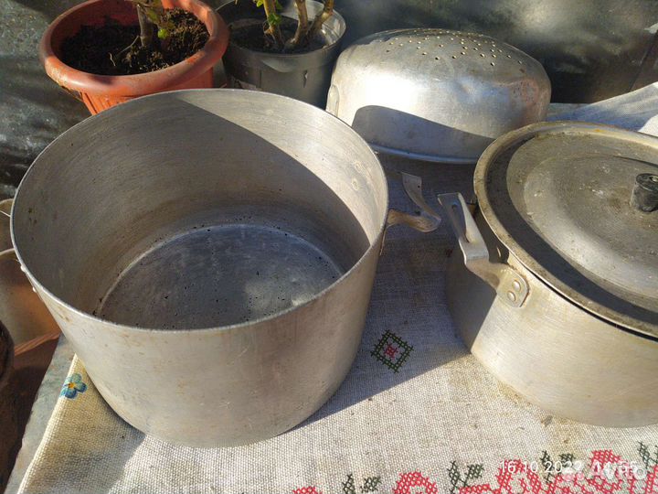 Кастрюли алюминиевые СССР