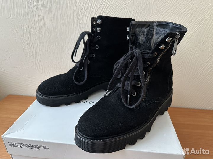 Ботинки женские зимние calvin klein