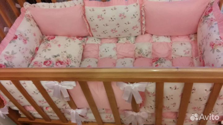 Бортики на кроватку