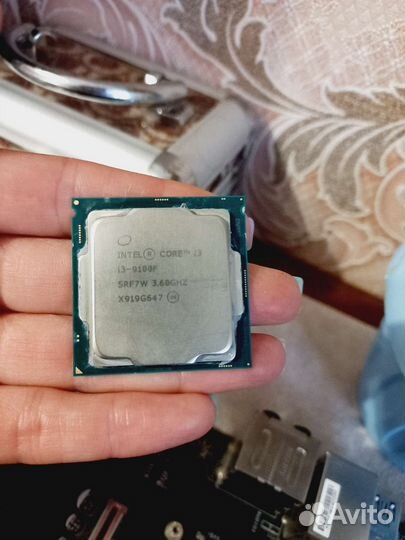 Процессор intel core i3 9100f