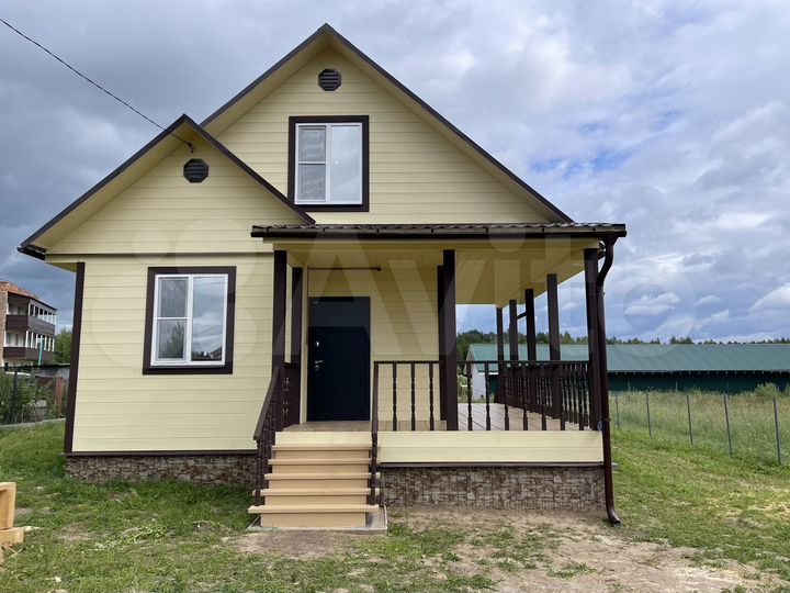 Дом 90 м² на участке 7,5 сот.