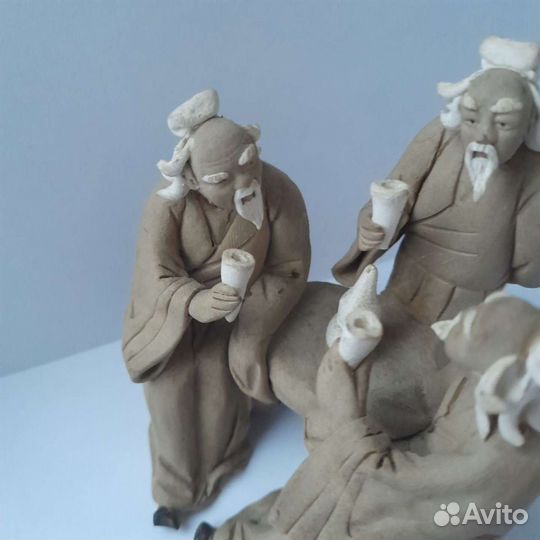 Старинная статуэтка Китай китайцы