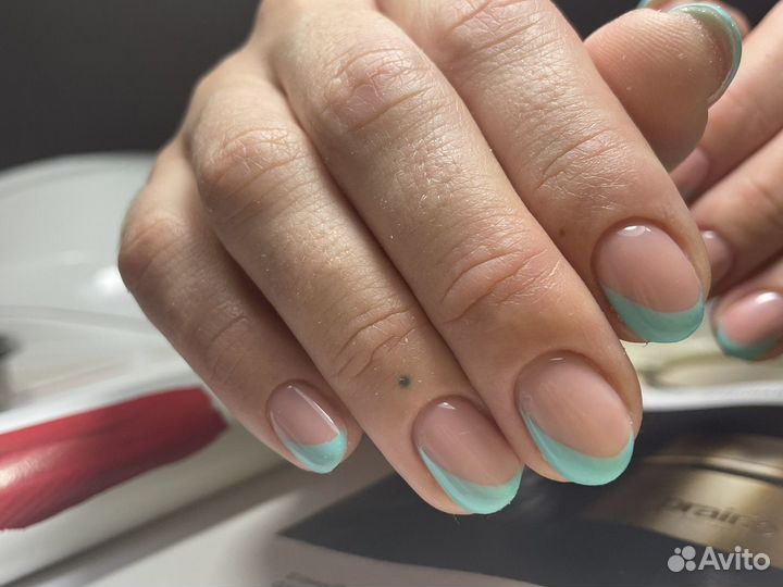 Маникюр с покрытием