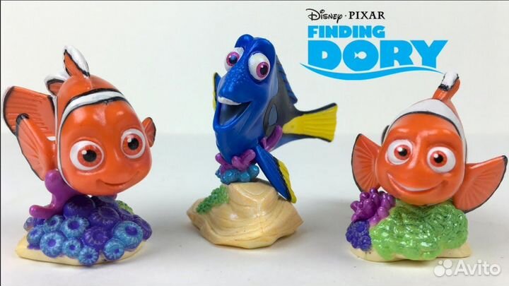 Игровой набор Finding Dory Disney - Дори 6 шт