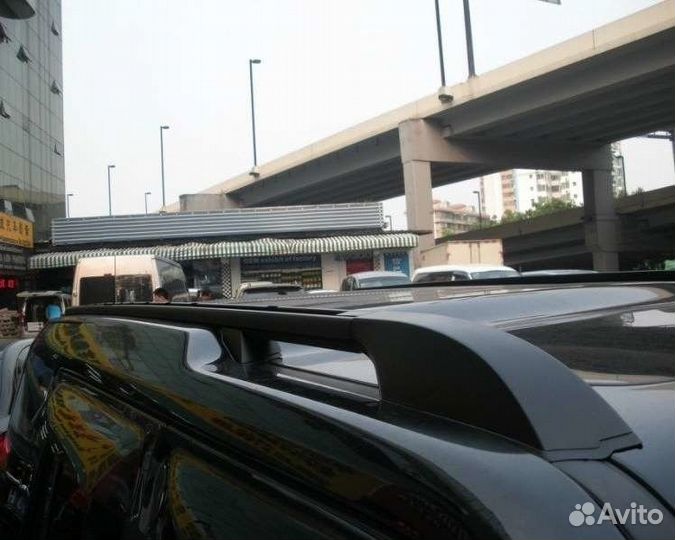 Рейлинги продольные черные Discovery III-IV